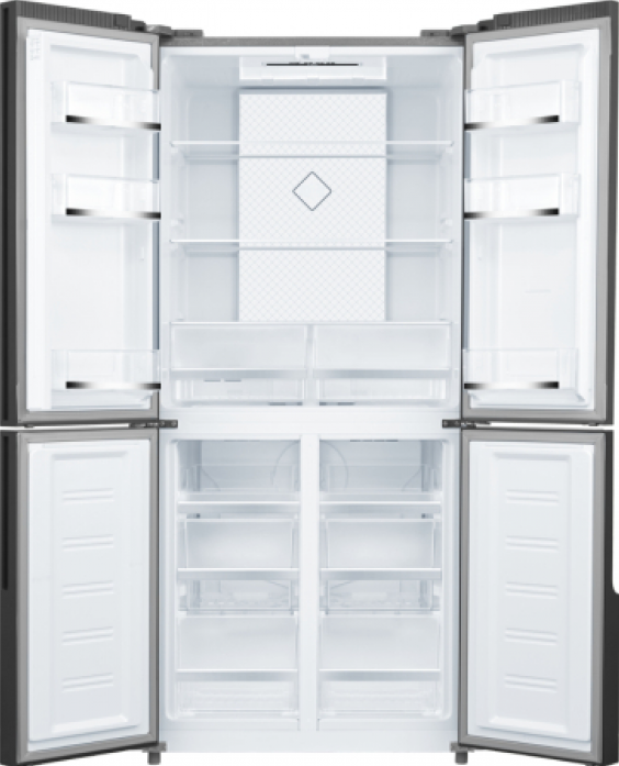 Холодильник Weissgauff WCD 450 Inox Glass NoFrost Inverter в магазине «На диване» в Чехове  — Выгодная цена