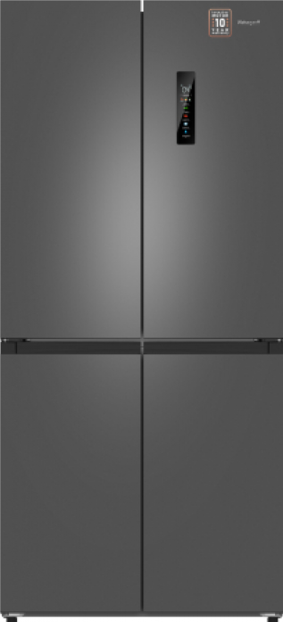 Холодильник Weissgauff WCD 450 Rock Glass NoFrost Inverter 437286