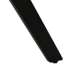 Стол Arthur раскладной 120-184x80x75см, керамогранит чёрный мрамор Greys Black, чёрный в магазине «На диване» в Чехове  — Выгодная цена
