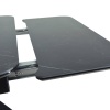 Стол Arthur раскладной 120-184x80x75см, керамогранит чёрный мрамор Greys Black, чёрный в магазине «На диване» в Чехове  — Выгодная цена