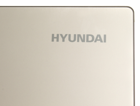 Холодильник Hyundai CS5073FV шампань стекло в магазине «На диване» в Чехове  — Выгодная цена
