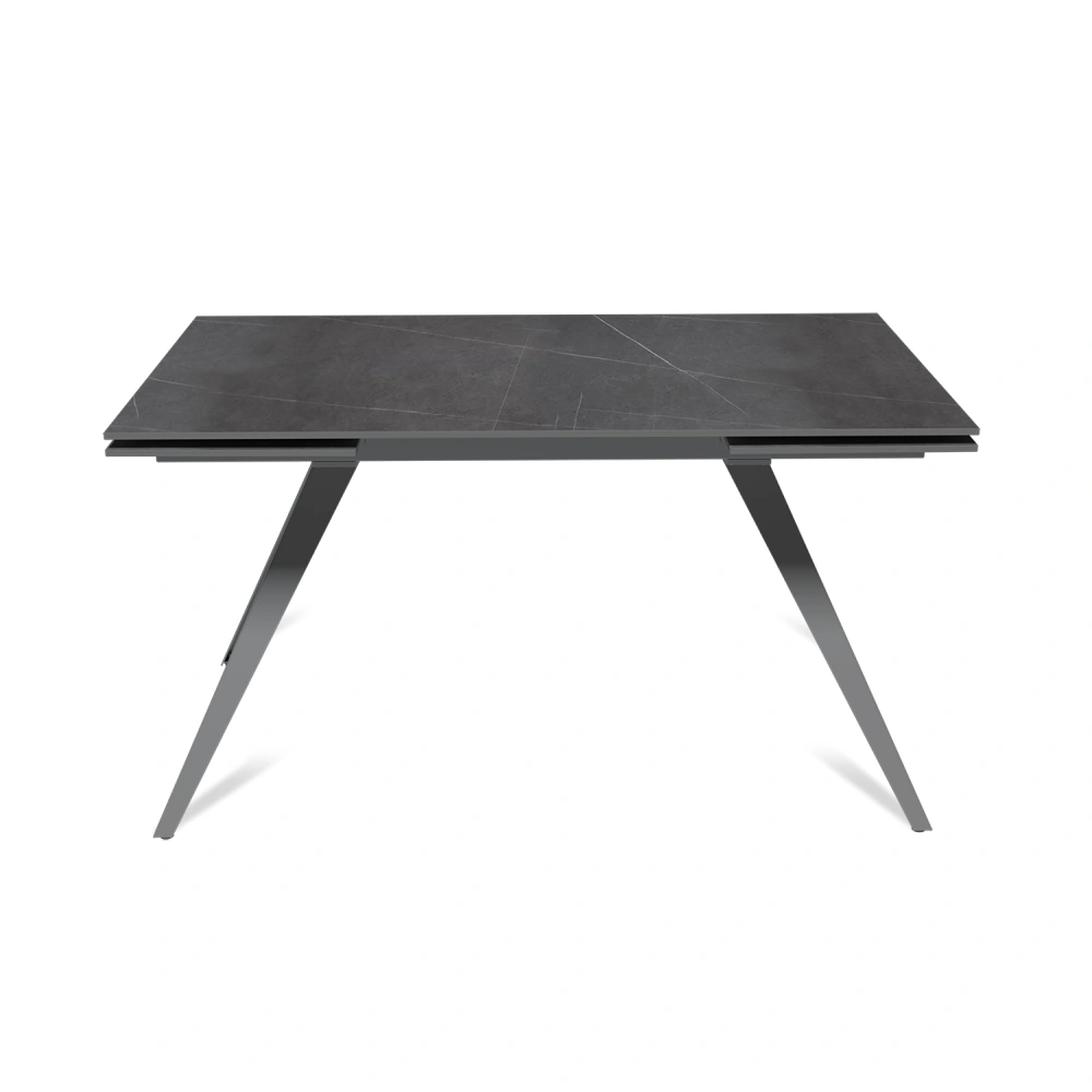 Стол раскладной Асти (140+40+40), керамика матовая Armani Grey matte в магазине «На диване» в Чехове  — Выгодная цена