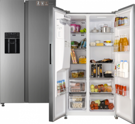 Холодильник Weissgauff WSBS 695 NFX Inverter Ice Maker 430 194 в магазине «На диване» в Чехове  — Выгодная цена
